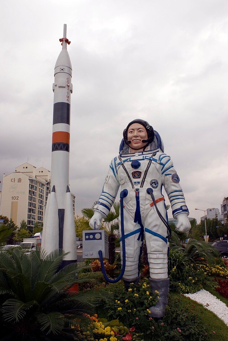 Korean astronaut monument,Daejeon,Korea
