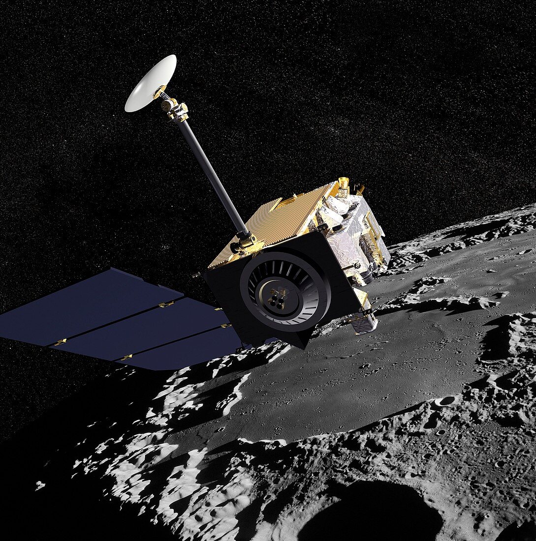 Lunar Reconnaissance Orbiter,artwork