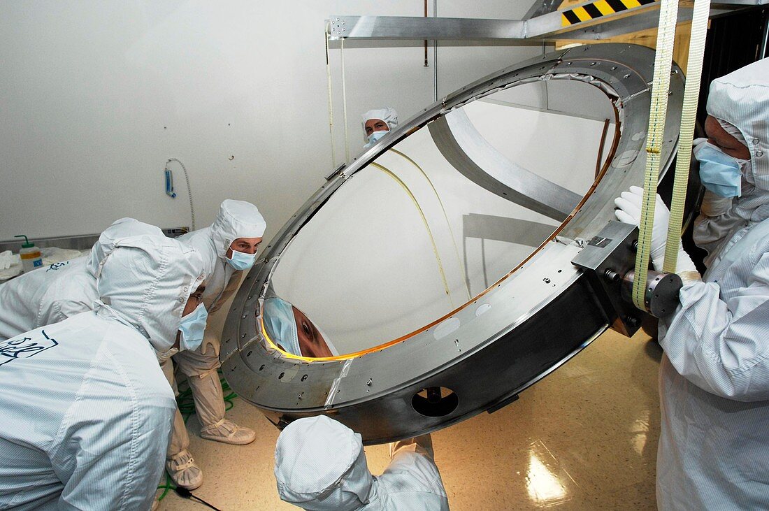 Kepler Mission primary mirror inspection