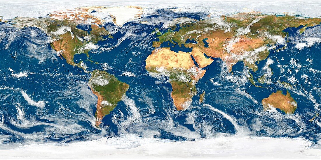 World weather,satellite image