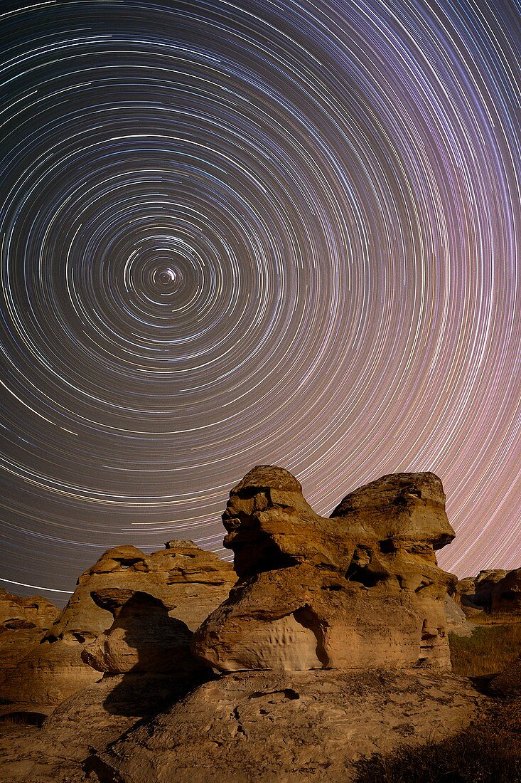 Sandstone hoodoos