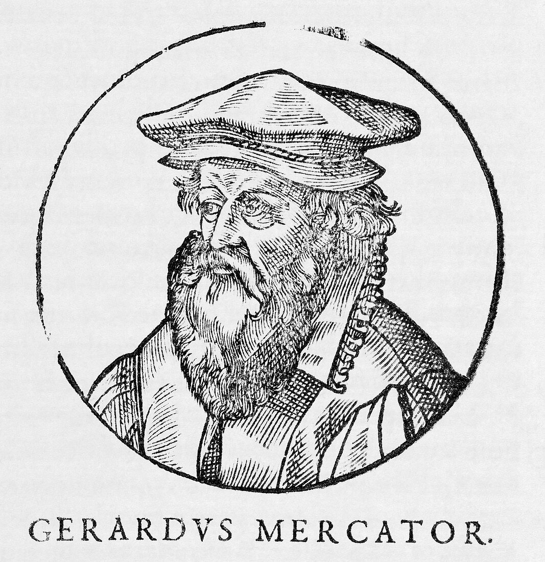 Gerardus Mercator,Flemish cartographer