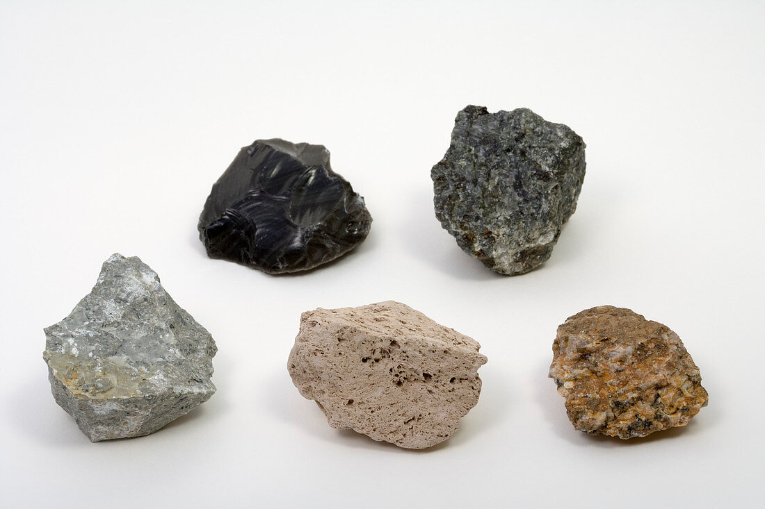 Variety of Igneous Rocks