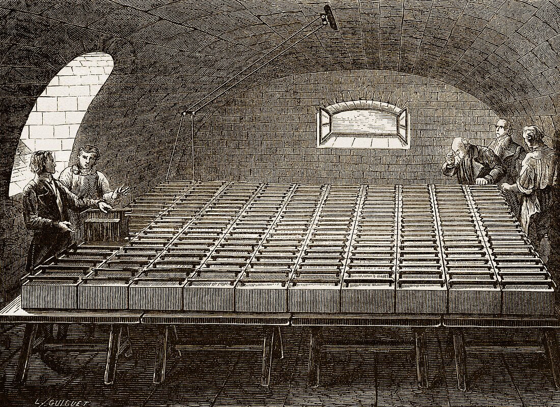 Royal Institution electric battery,1813
