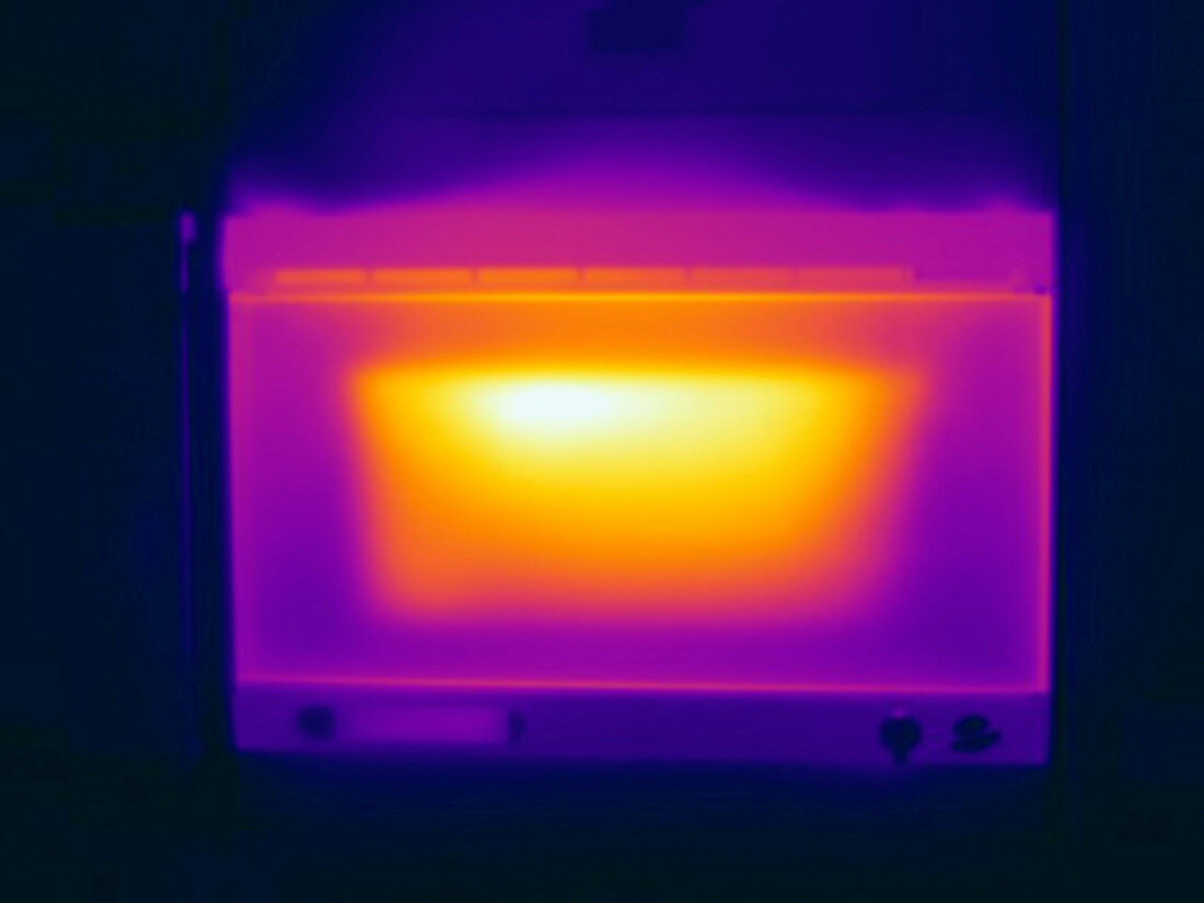 Thermogram,Oven,temperature variation