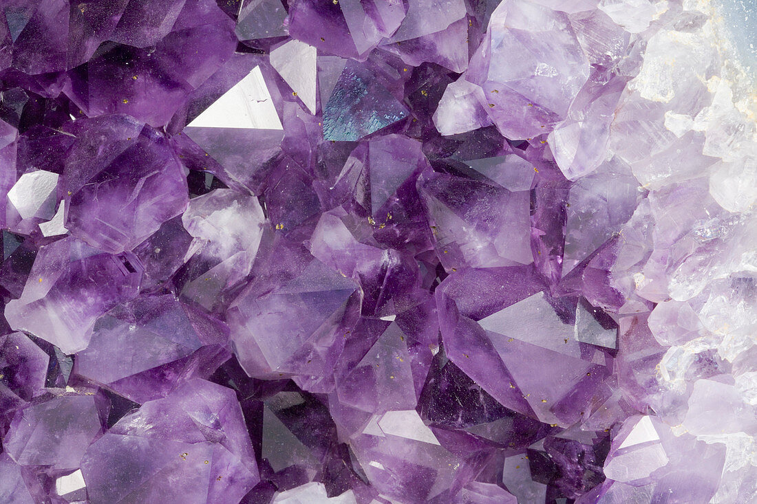 Amethyst crystals