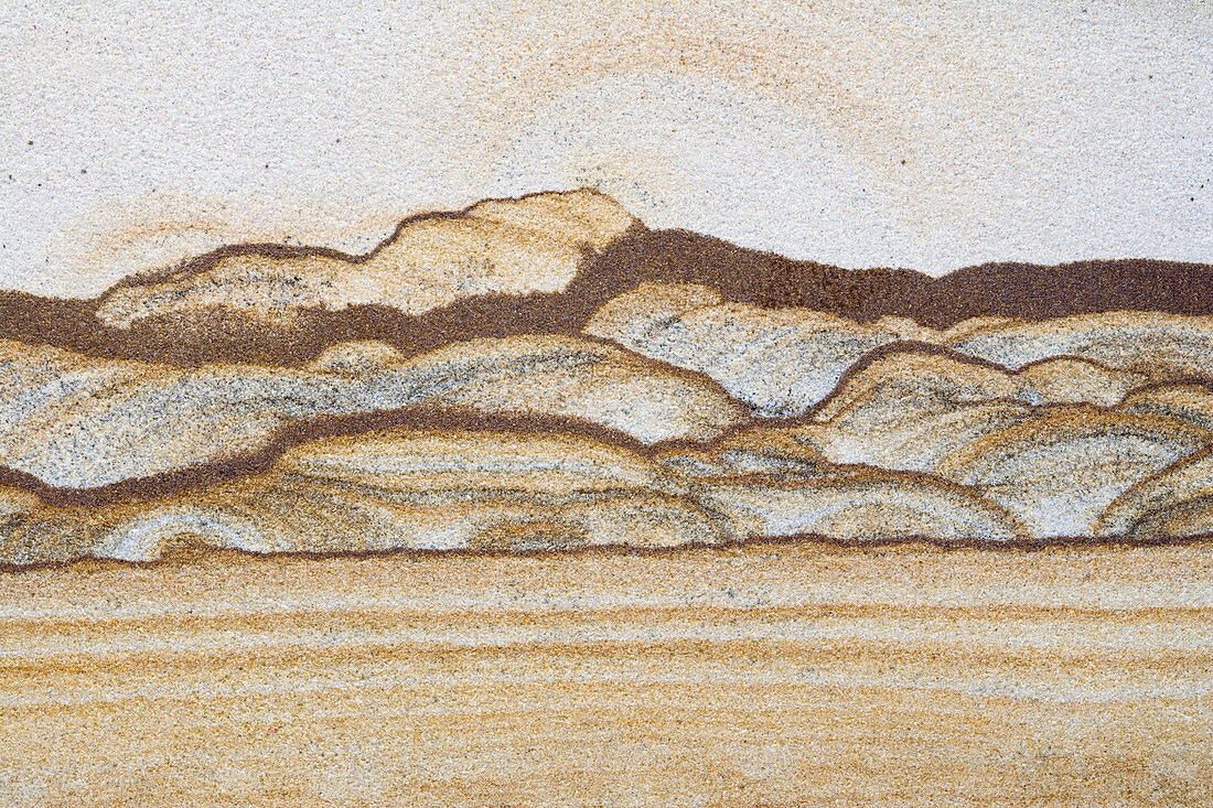 Close up of a pattern in Sandstone,Utah