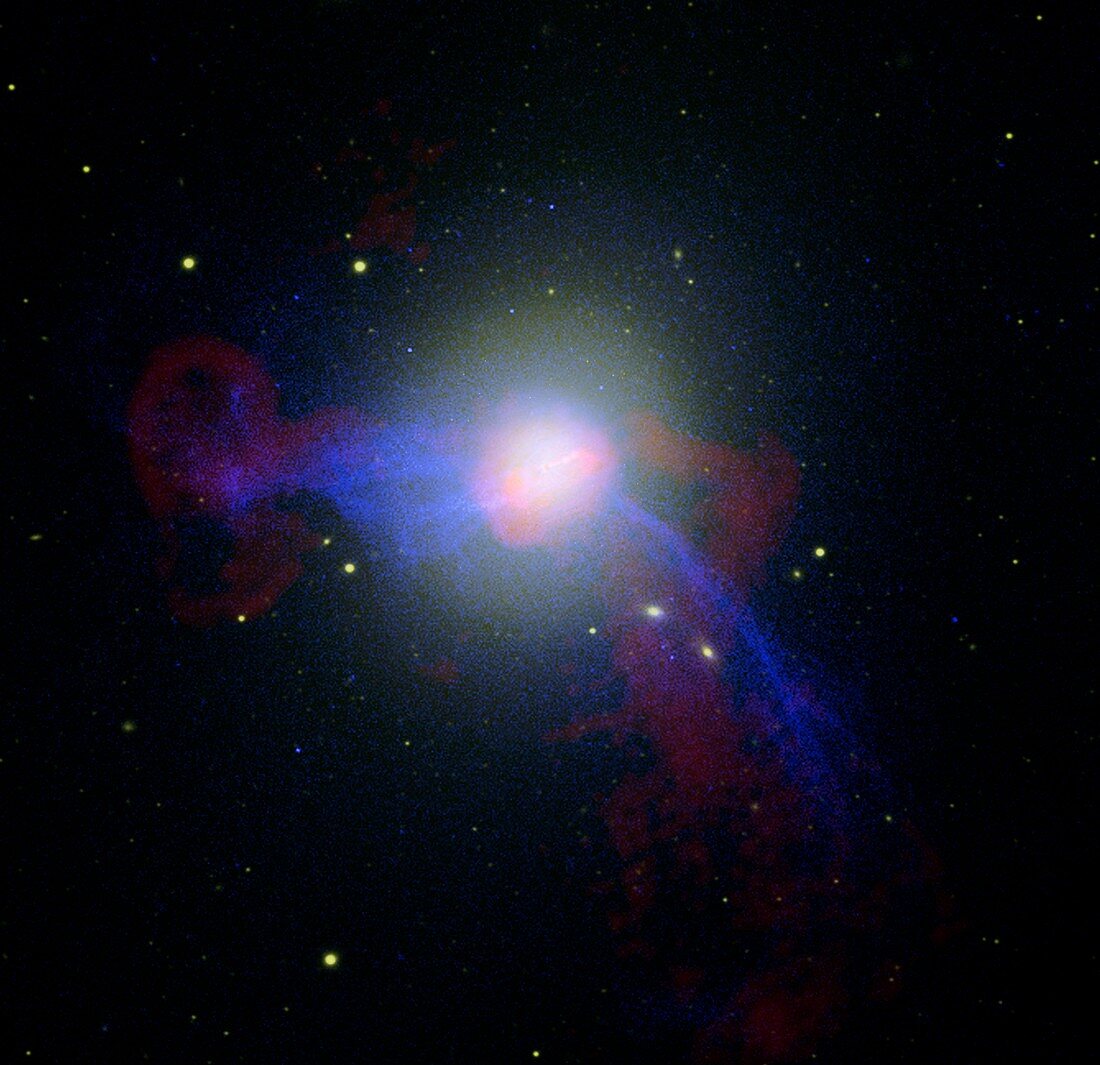 Giant elliptical galaxy M87