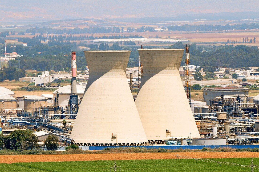 Haifa petrochemical plant