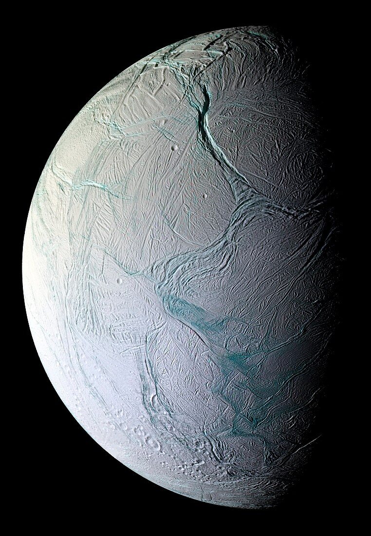 Enceladus,Cassini image