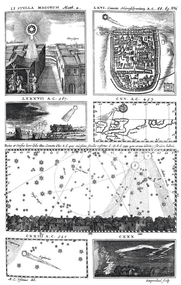 Lubienietz's Theatrum Cometicum,1668