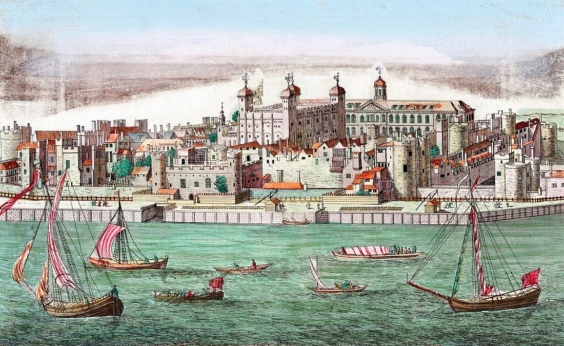 Tower of London,historical artwork