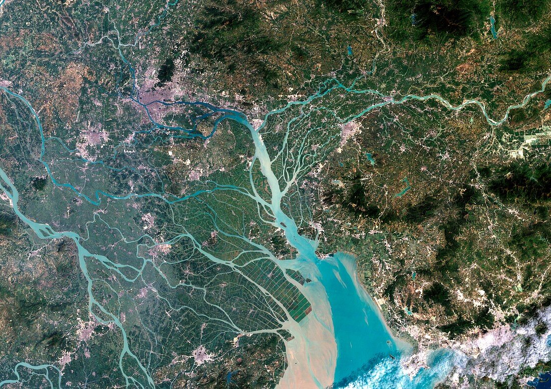 Pearl River Delta,China,1990