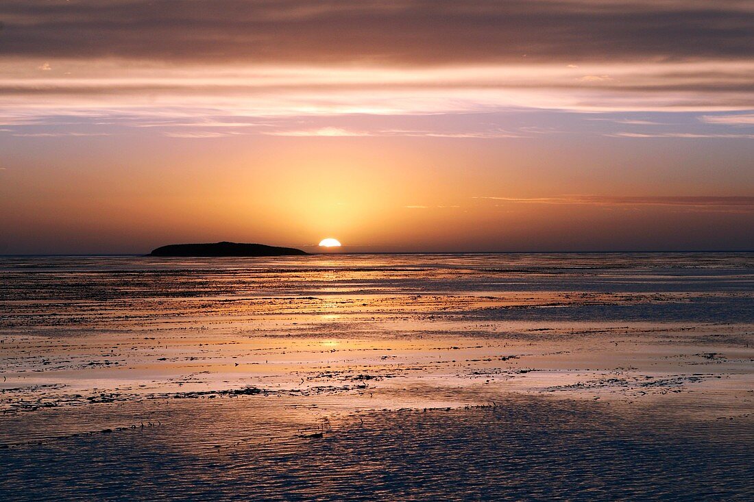 Sunset,Falkland Islands