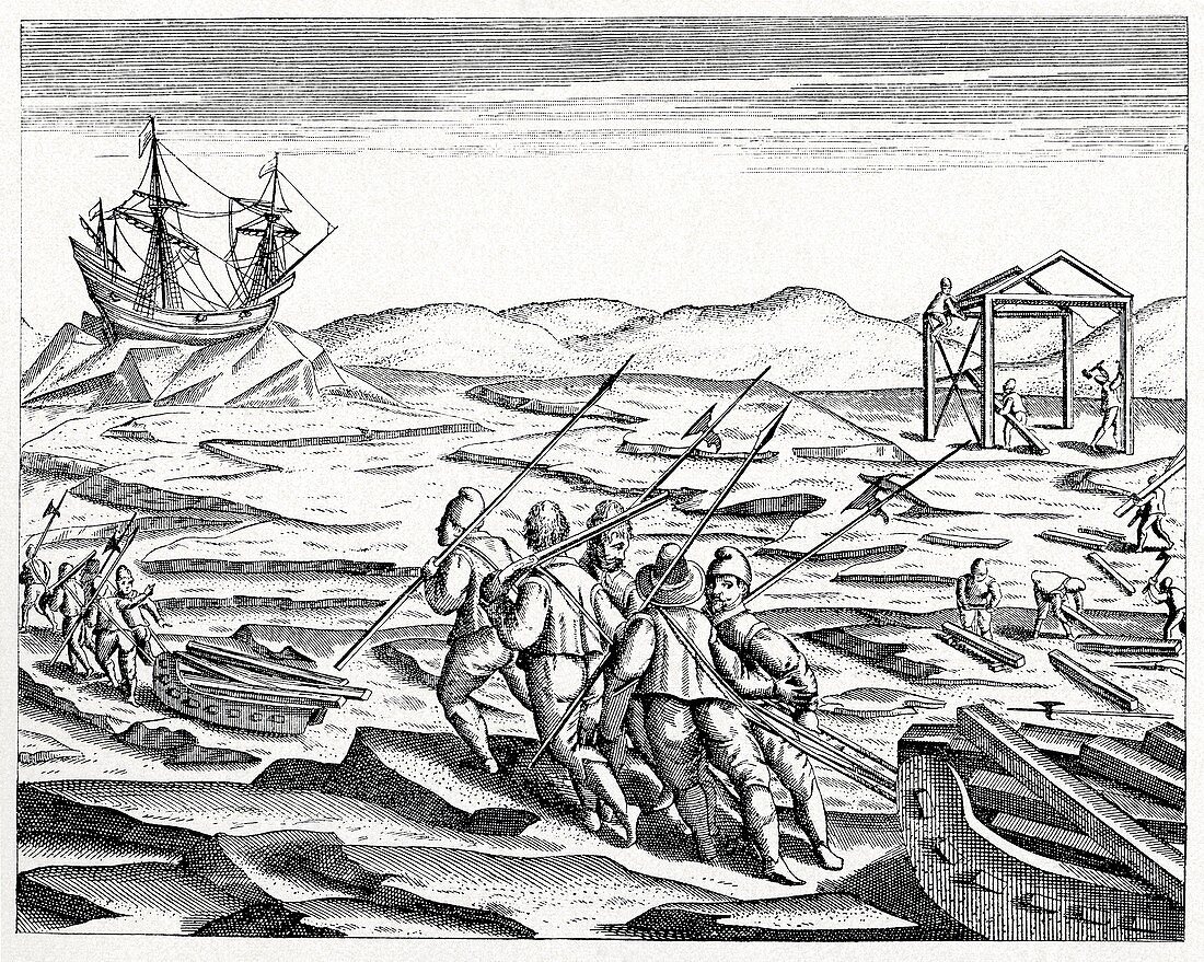 Third Barents Arctic Expedition,1596