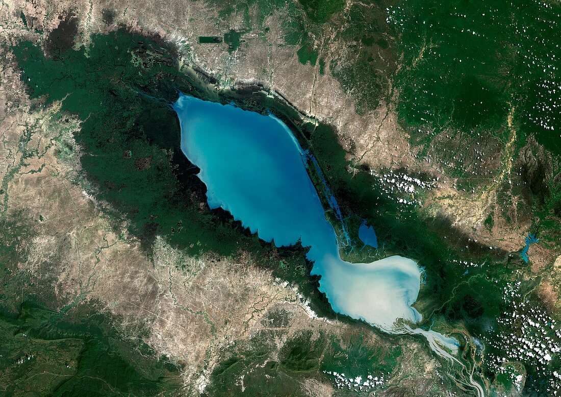 Tonle Sap Lake,satellite image