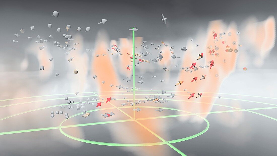 Hurricane 'hot tower' simulation