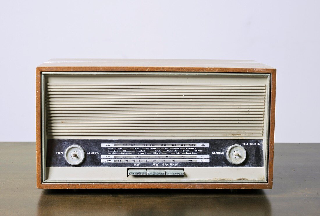 Retro Telefunken radio receiver