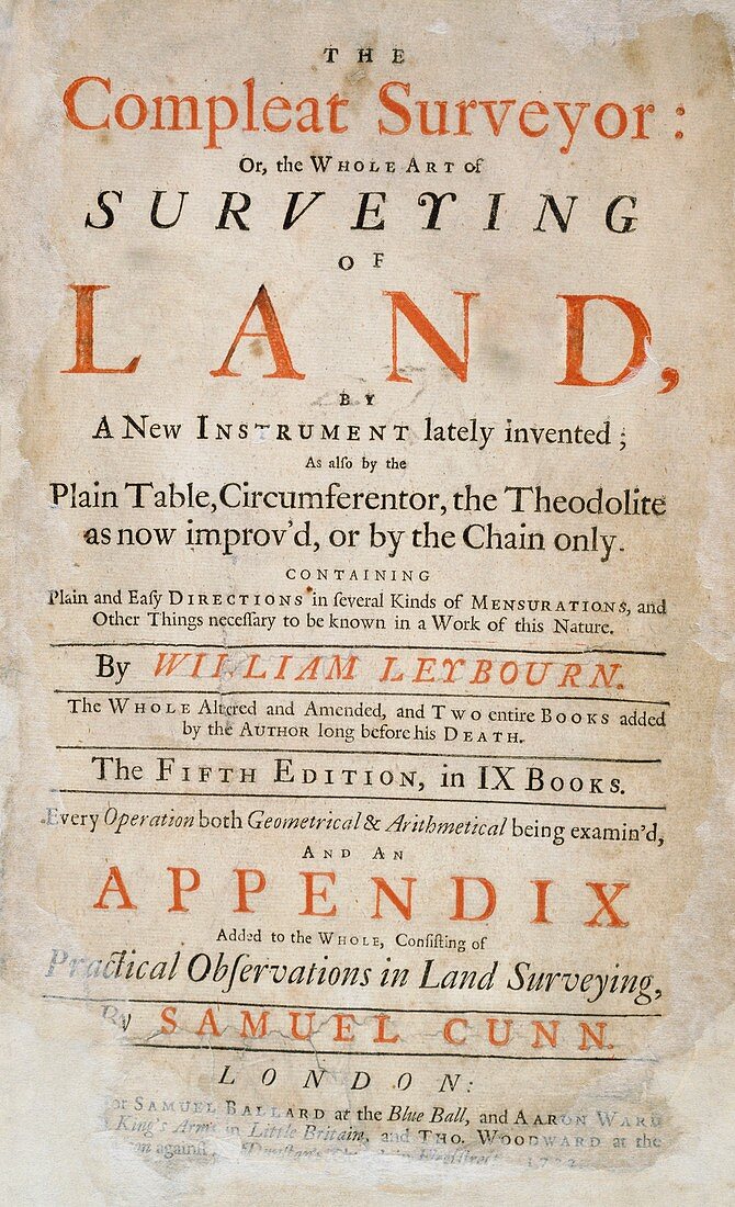The Compleat Surveyor,1722