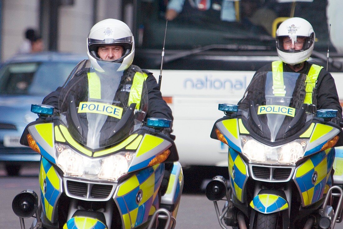 Police motorcyclists
