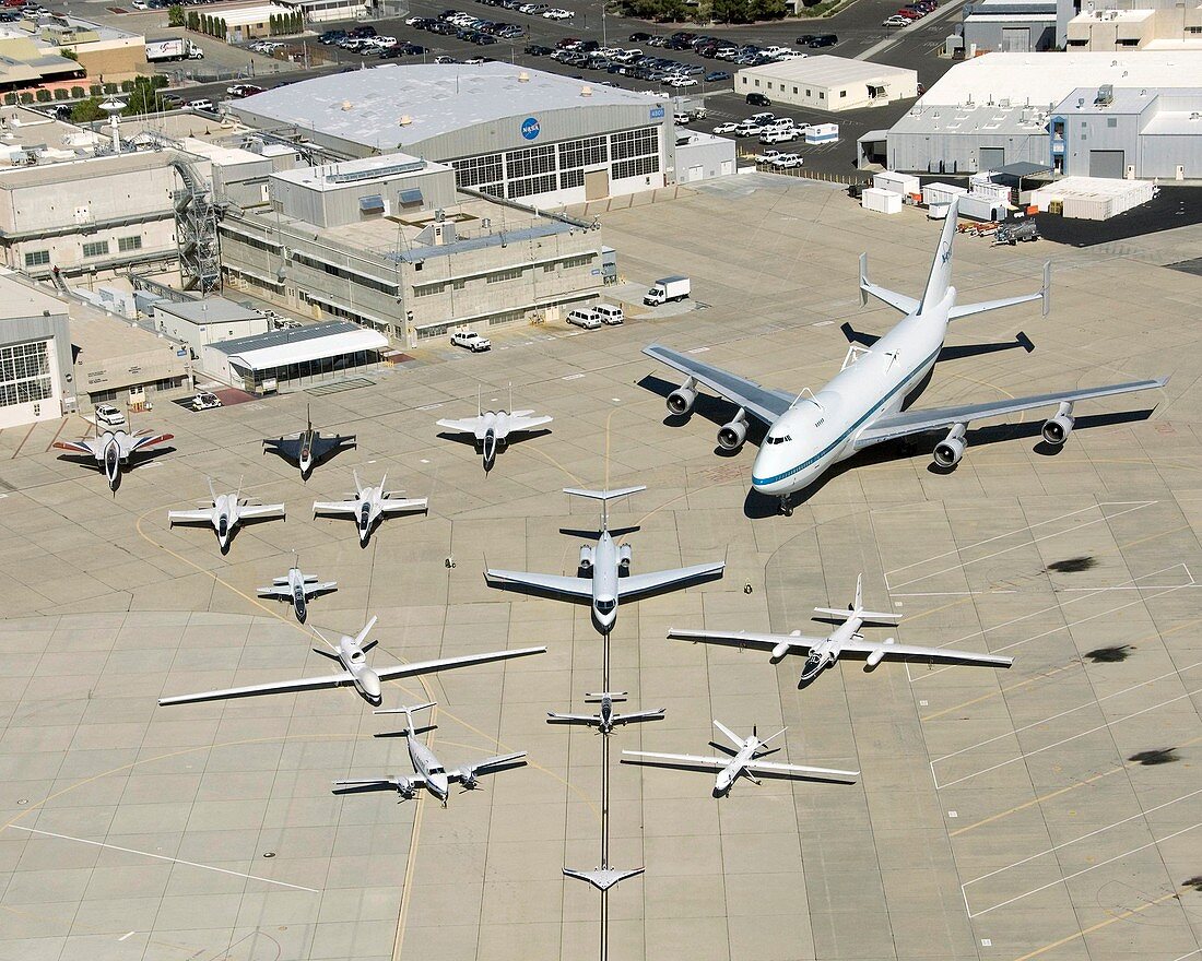 Dryden Flight Research Center fleet,2008