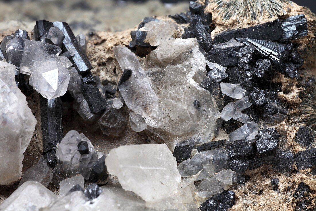 Ilvaite mineral sample
