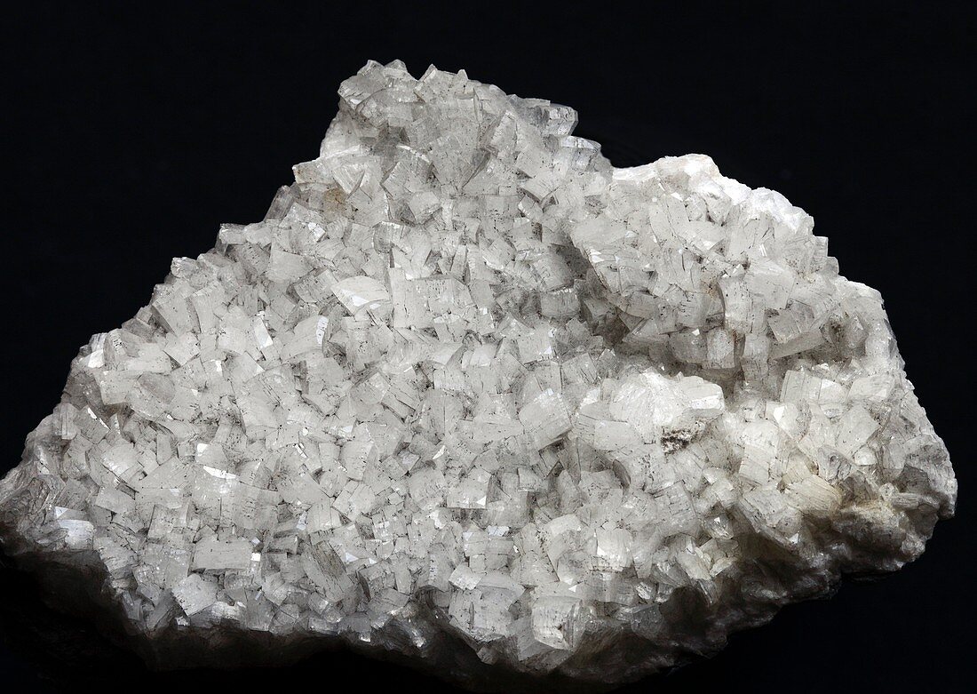 Heulandite crystals