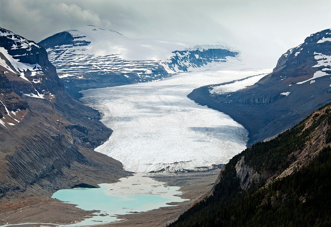 The Saskatchewan Glacier,Canada