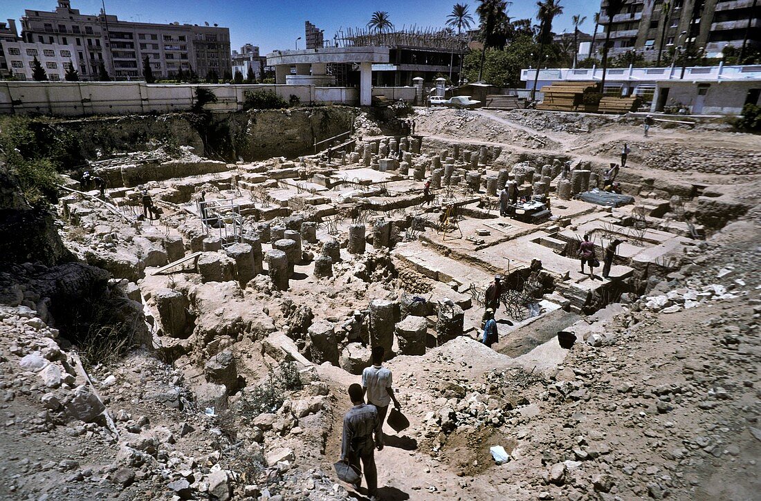 Excavated villas,Alexandria