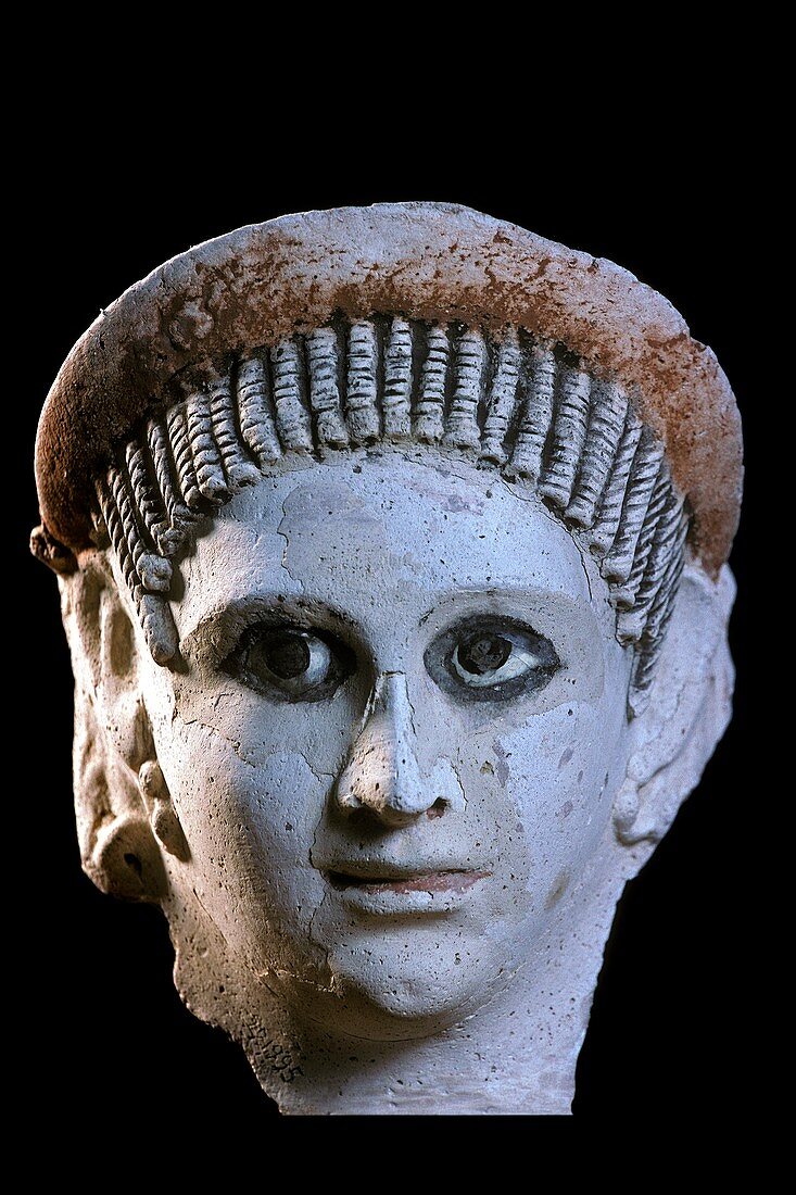 Funerary mask,Alexandria