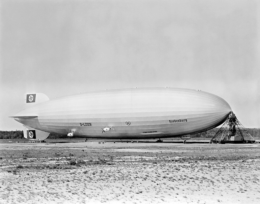 Hindenburg airship,USA,1937