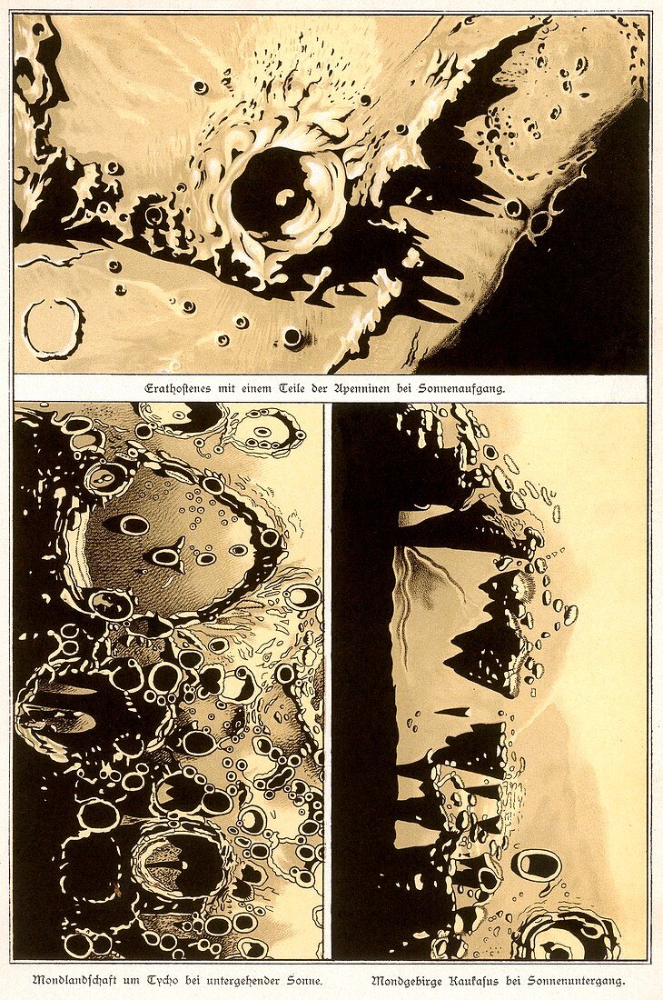 Lunar landscape observations,1882