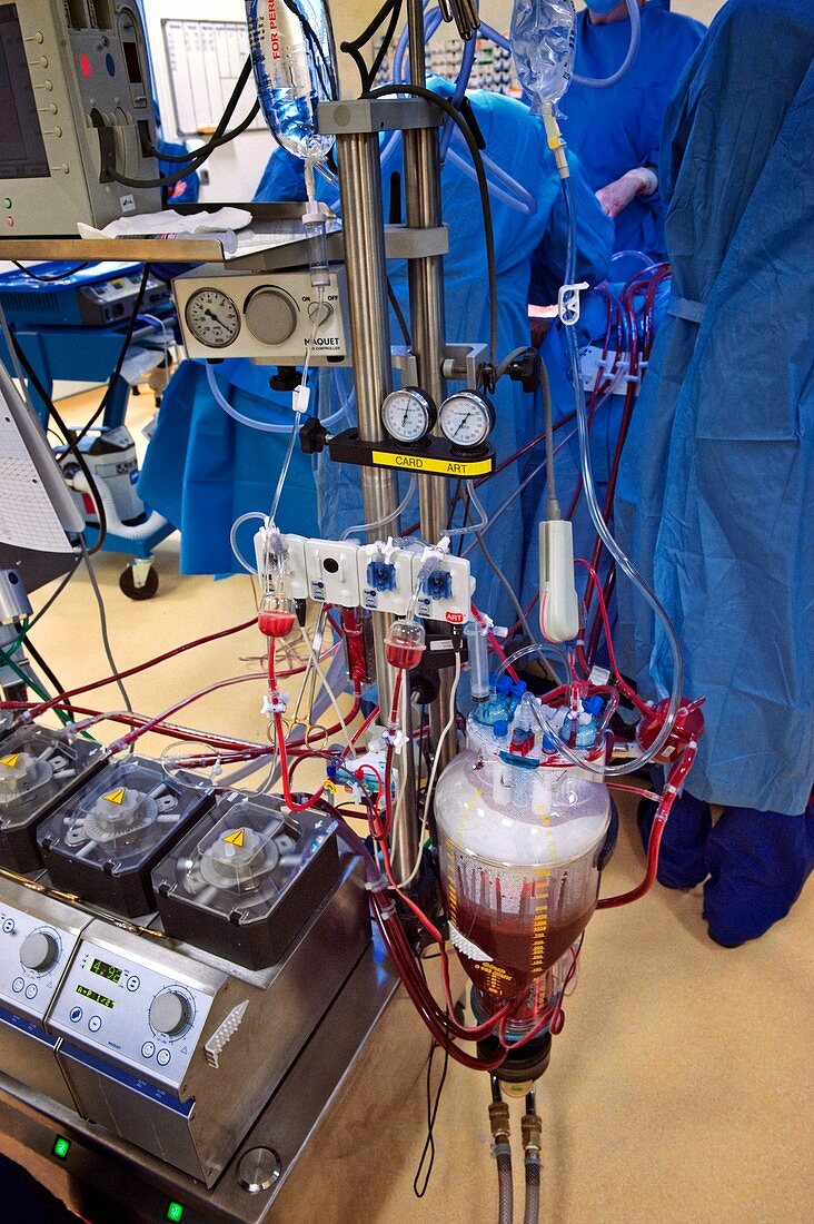 Heart/lung (Perfusion) machine detail