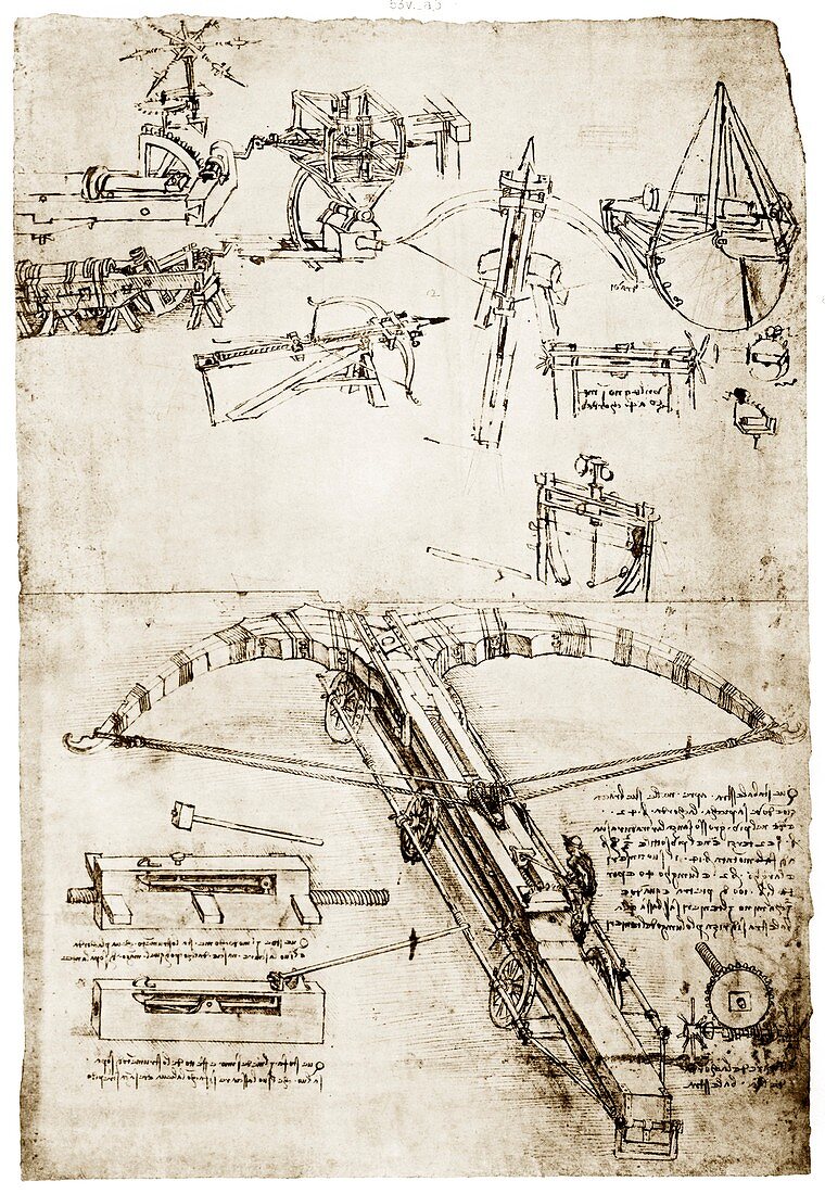 Da Vinci's crossbow