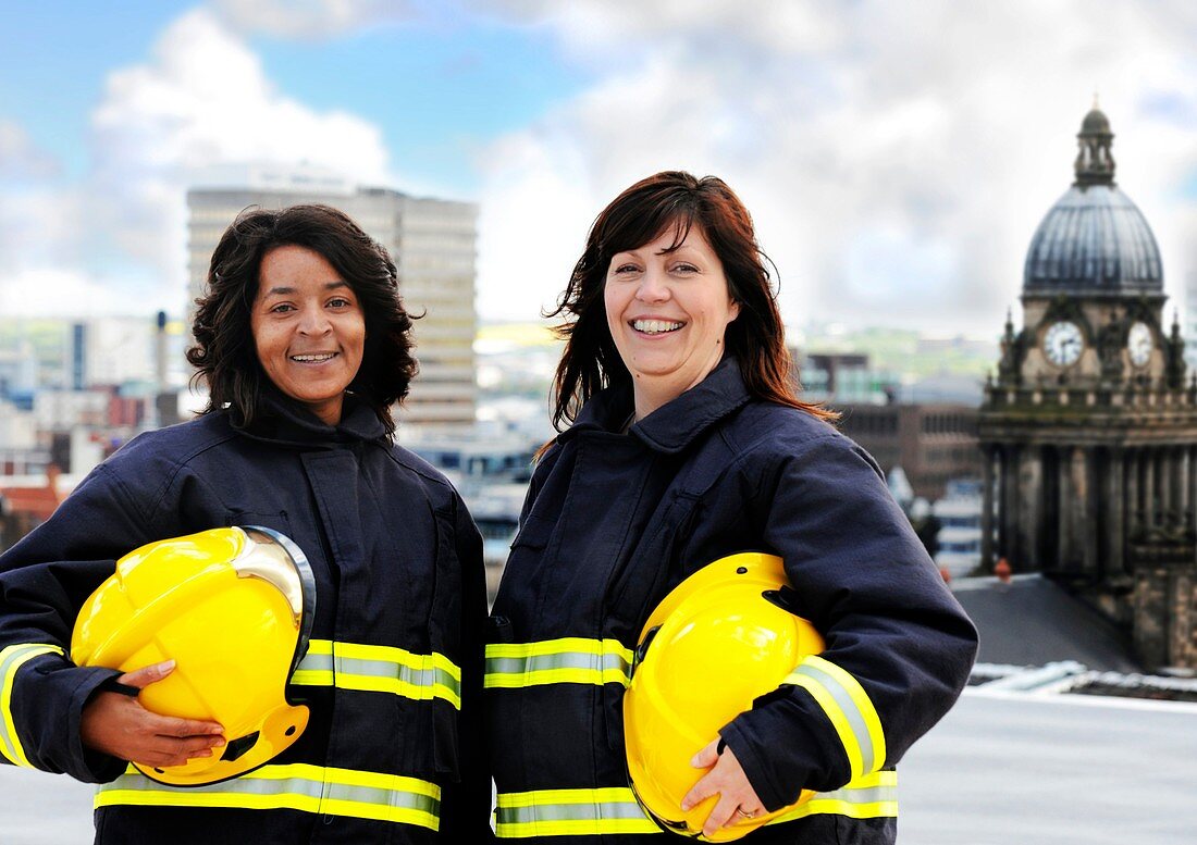 Female firefighters