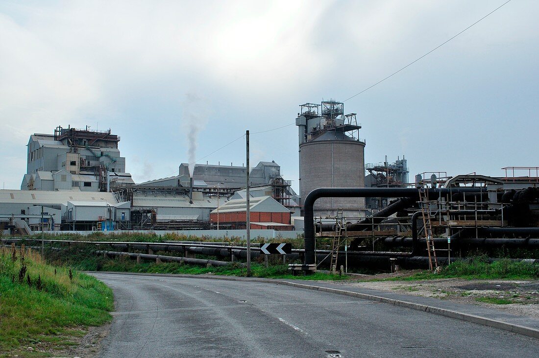 Brine purification factory