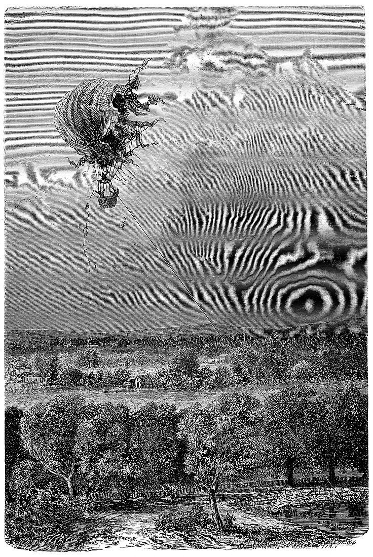 Neptune balloon accident,1878