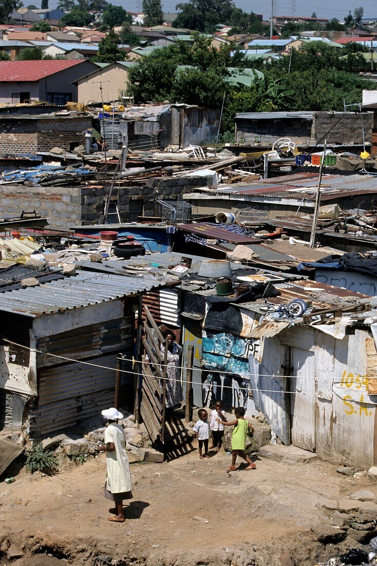 Shanty town,South Africa