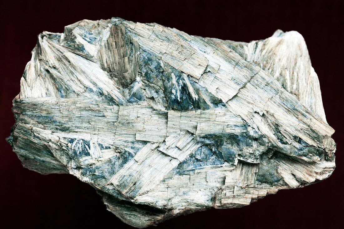 Tremolite crystals