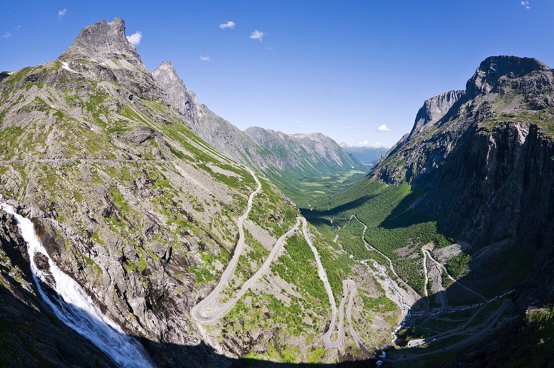 Mountain road,Norway