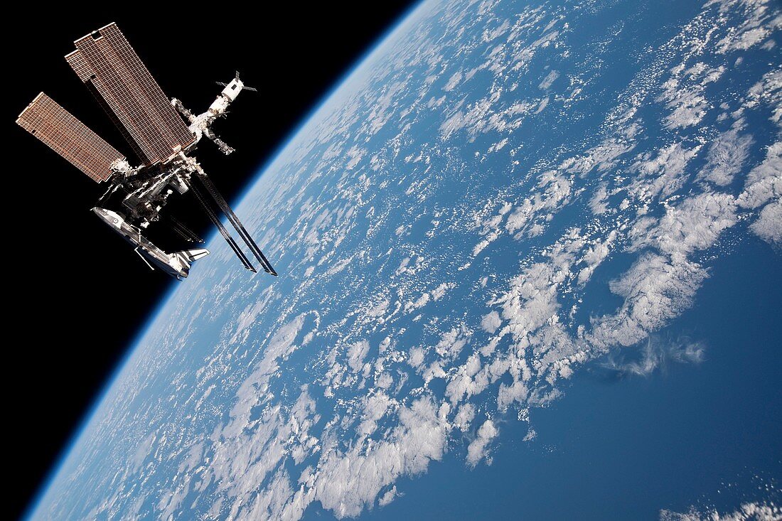 ISS and Space Shuttle,2011