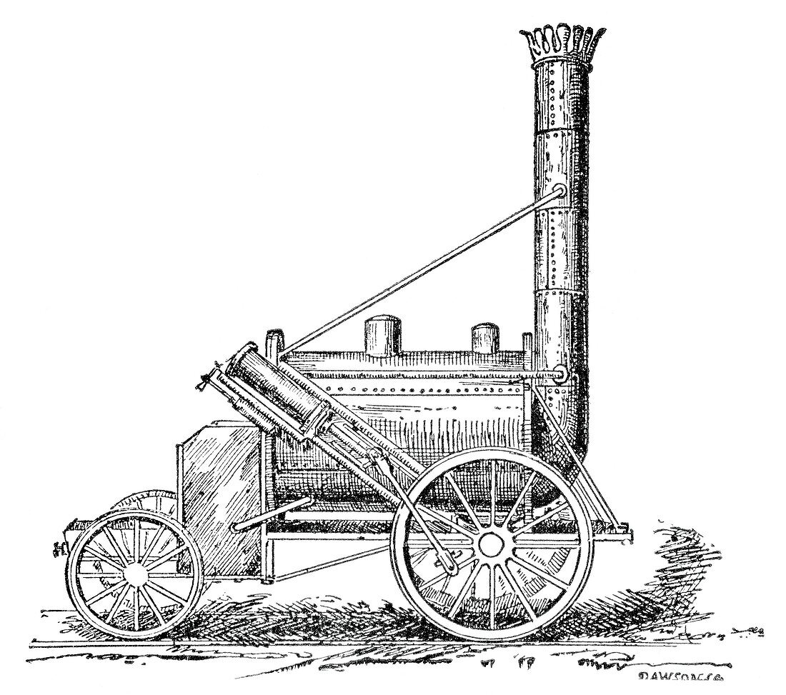Stephenson's Rocket,1829