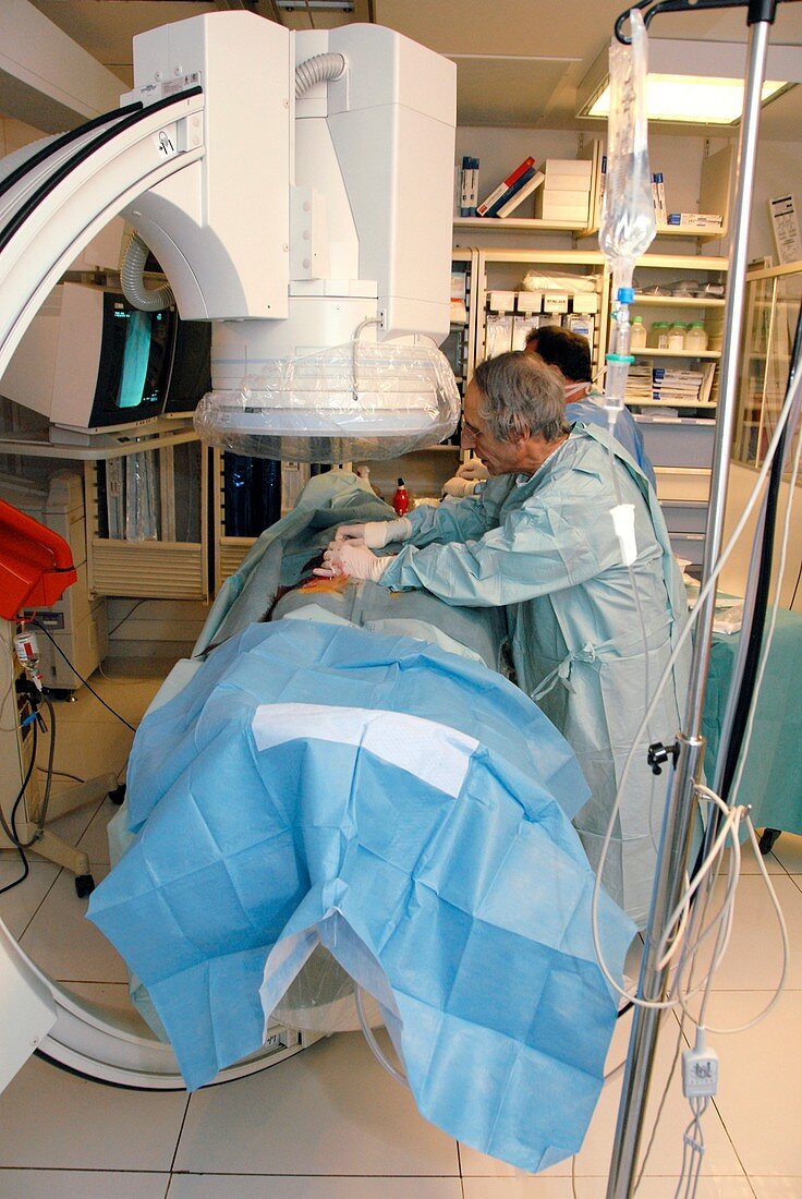 Balloon angioplasty surgery