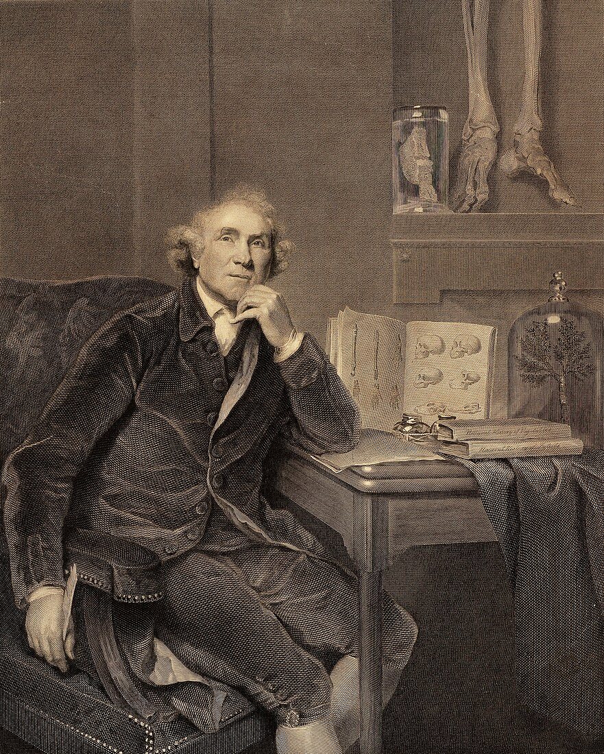 John Hunter,surgeon and anatomist