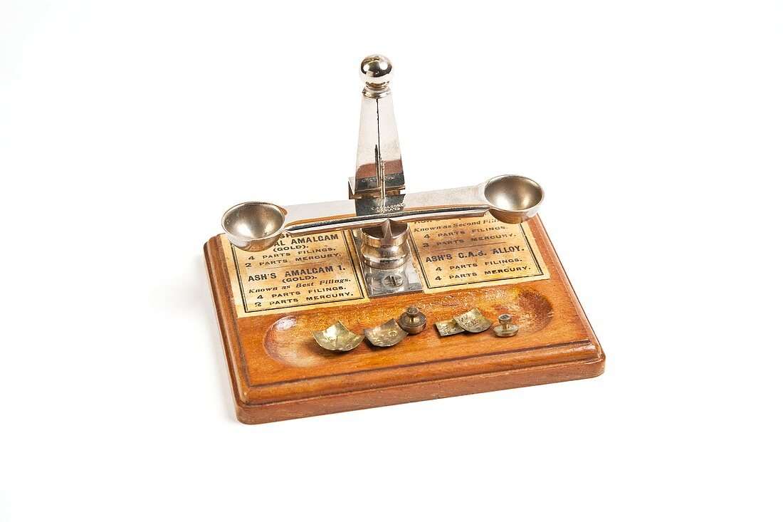 Amalgam balance,1840