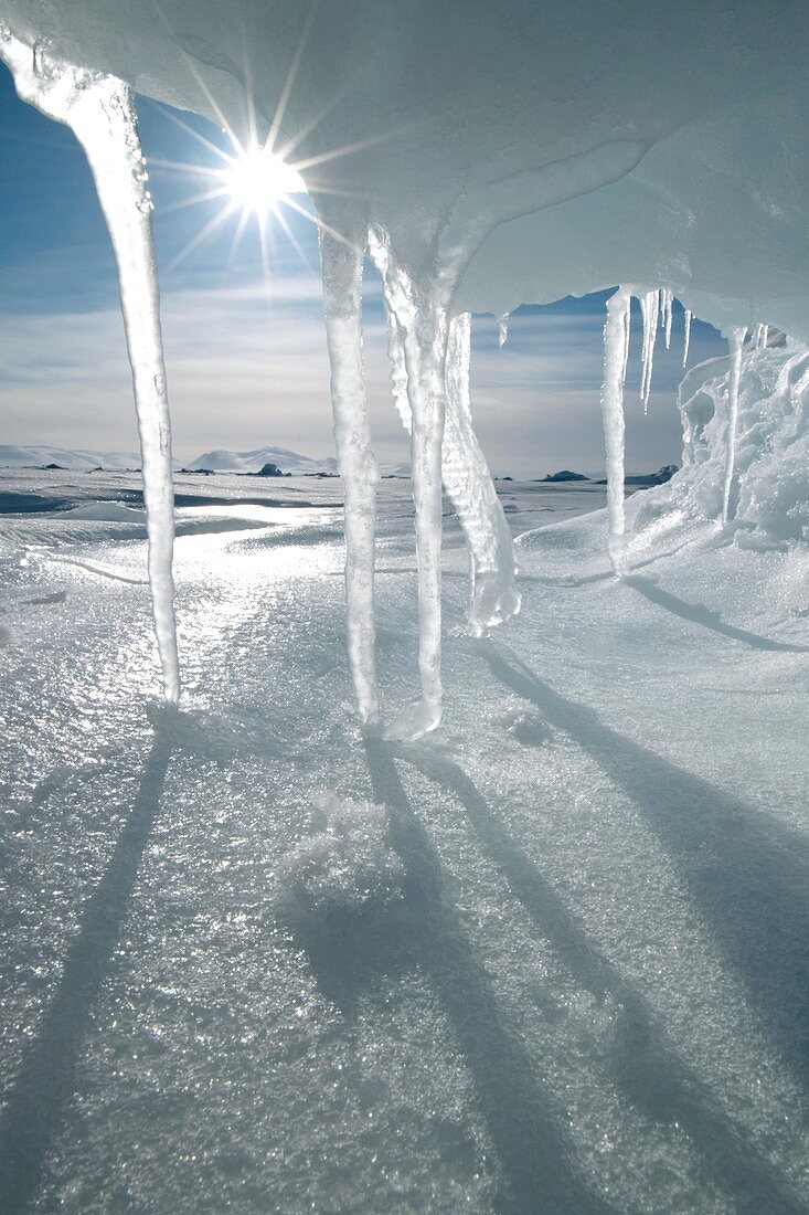 Melting Arctic ice,Canada