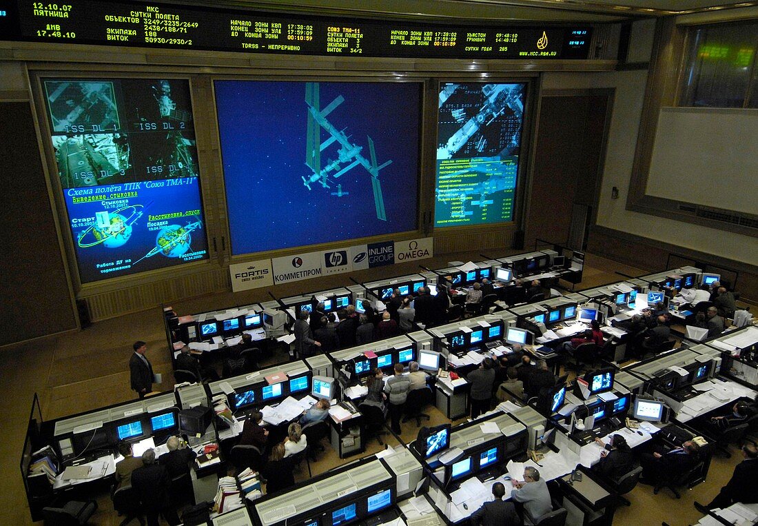 Korolev mission control centre,Russia
