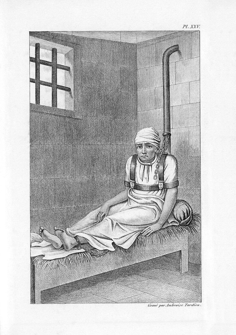 Psychiatric patient,19th century