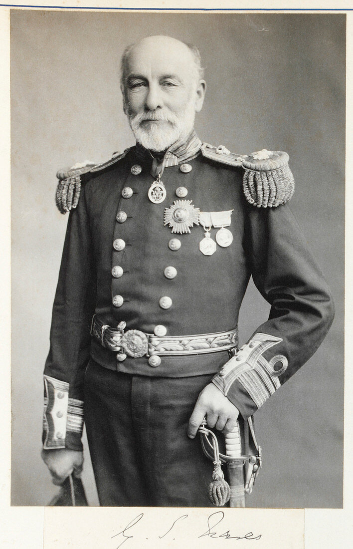George Nares,British Arctic explorer