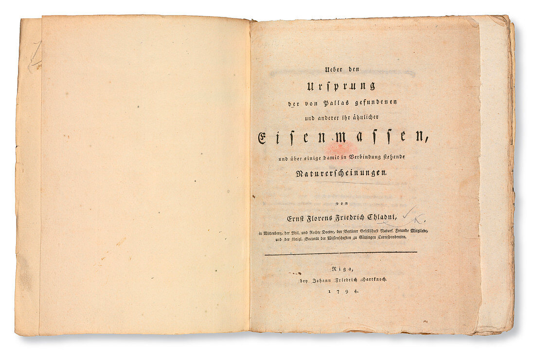 German meteorite book,1794